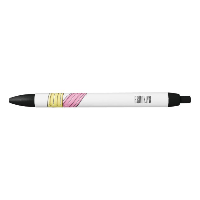 Stylo Noir Illustration de Ice pop (Devant)