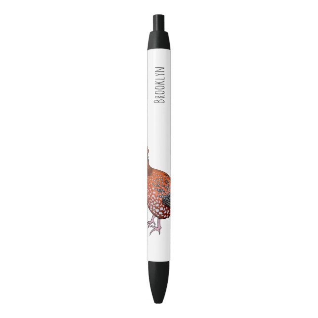 Stylo Noir Illustration de la tragédie de Cabot (devant Vertical)