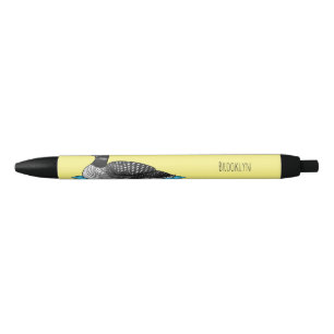 Stylo Noir Illustration de Loon bird
