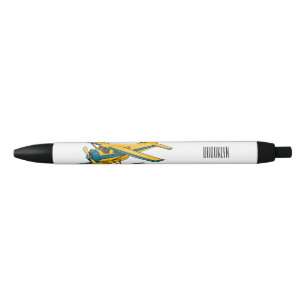 Stylo Noir Illustration d'hydravion