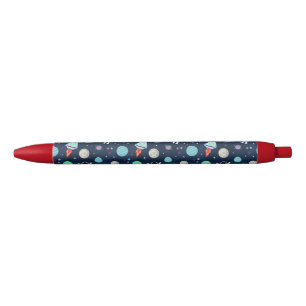 Stylo Noir Illustration du Motif spatial