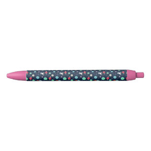 Stylo Noir Illustration du Motif spatial