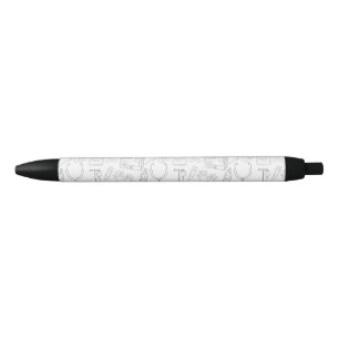 Stylo Noir Infirmière