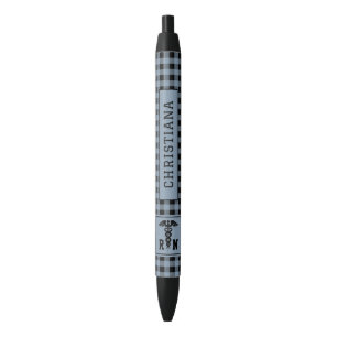 Stylo Noir Infirmière inscrite sur la liste des Motifs prépos