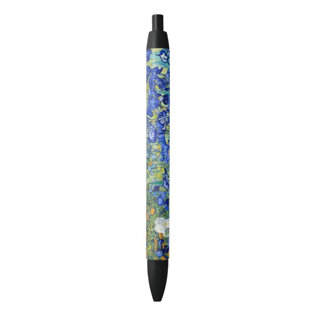 Stylo Noir Irises Vincent van Gogh (devant Vertical)