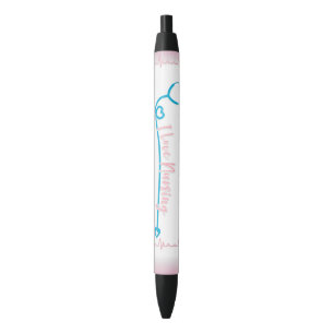Stylo Noir J'adore les soins infirmiers