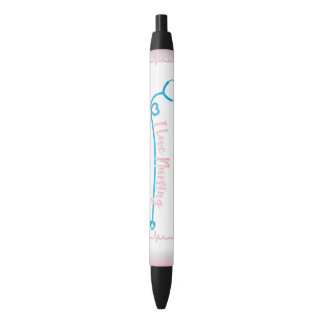 Stylo Noir J'adore les soins infirmiers