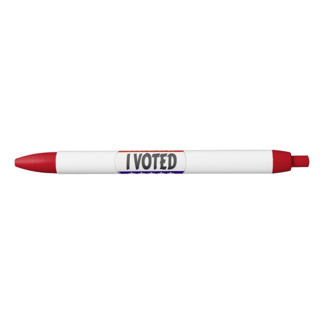Stylo Noir J'ai voté (Devant)