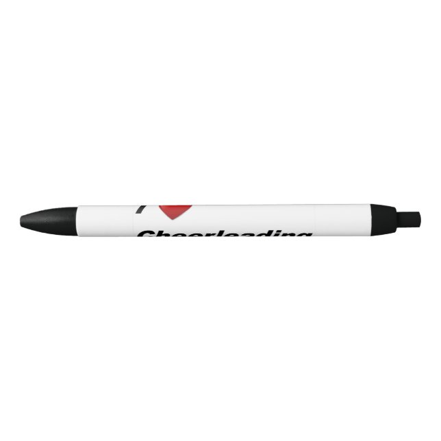 Stylo Noir J'Aime Cheerleader (Devant)