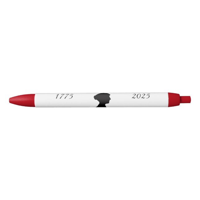 Stylo Noir Jane Austen à 250 ans (Devant)