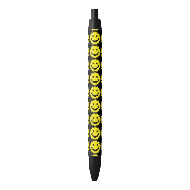 Stylo Noir Jaune drôle + votre backg. et idées (devant Vertical)