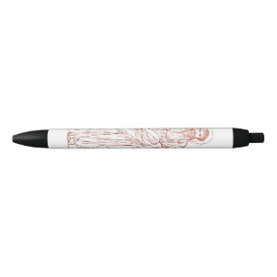 Stylo Noir Jésus-Christ de Nazareth Fils de Dieu
