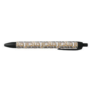 Stylo Noir JÉSUS : Dieu avec nous