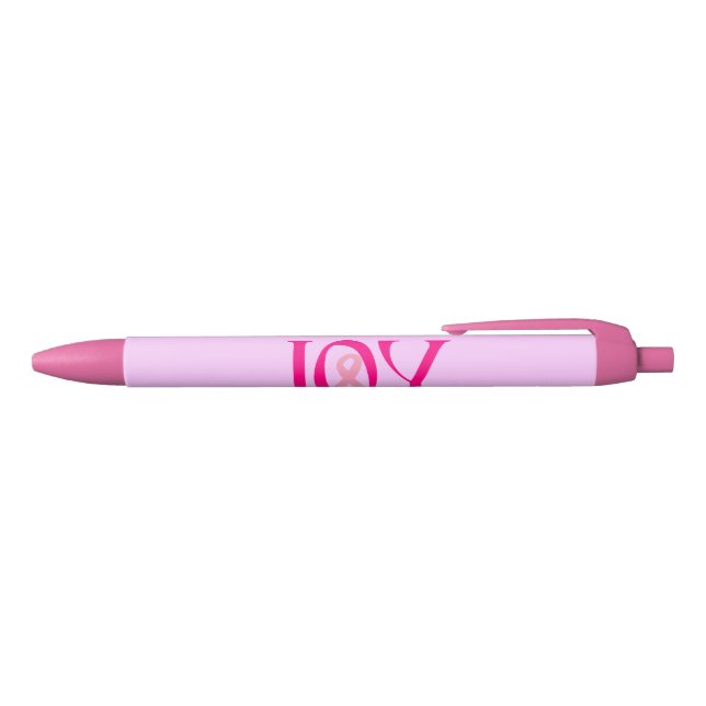 Stylo Noir Joie du cancer du sein (Haut)