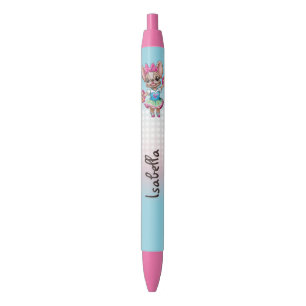 Stylo Noir Joli Français coloré Pawsitive School Spirit