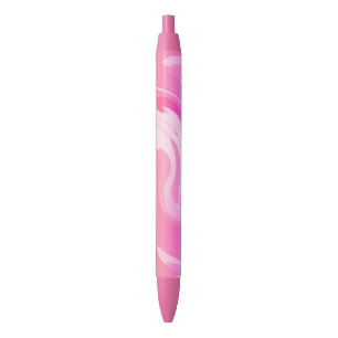 Stylo Noir Jolie fantaisie art rose