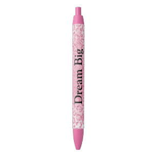 Stylo Noir Jolie fille sucre Parties scintillant rose léopard