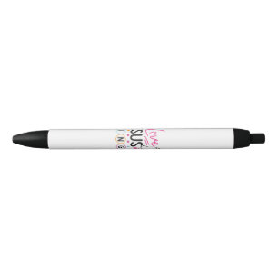 Stylo Noir Joueur de Bingo Jésus Foi Chrétien J'aime Jésus An