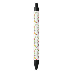 Stylo Noir Journée mondiale de la Végétarien minimaliste mang