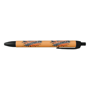 Stylo Noir Joyeux Halloween