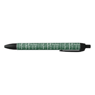 Stylo Noir Joyeux Noël