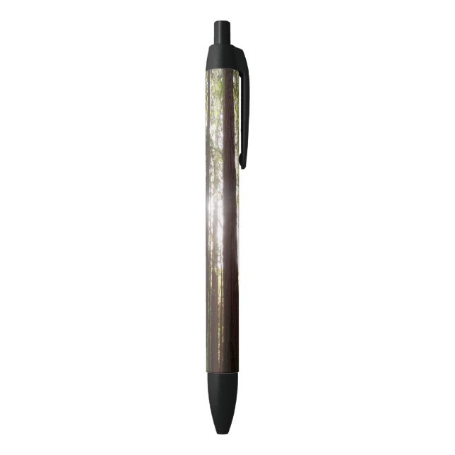 Stylo Noir Jusqu'aux Séquoias le Matin (Bas (Vertical))