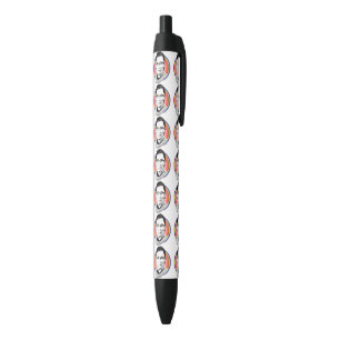 Stylo Noir Justice d'arc-en-ciel de RBG