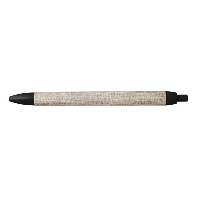 Stylo Noir Jute Textile (Devant)