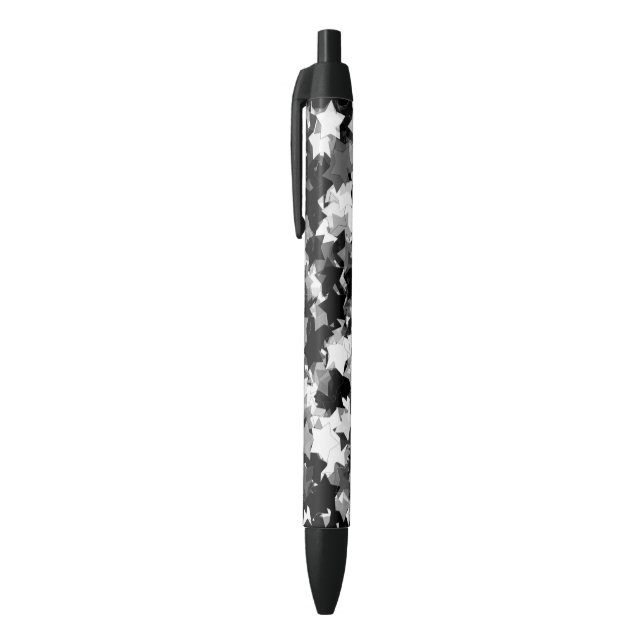 Stylo Noir Kawaii noir et blanc tient le premier rôle (Haut (Vertical))