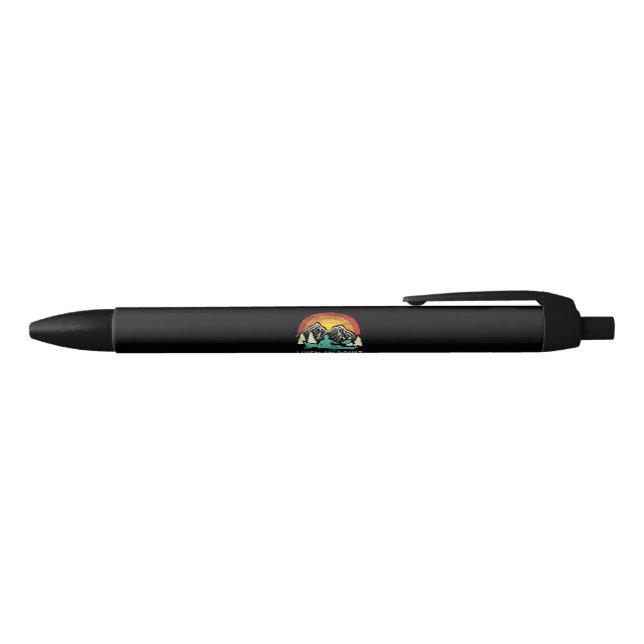 Stylo Noir Kayak Nature Rétro (Haut)