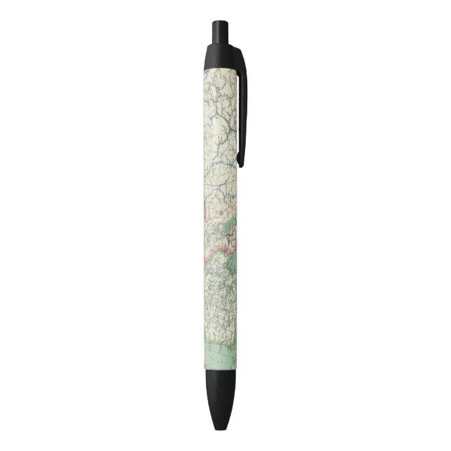 Stylo Noir La Finlande et la Russie (Bas (Vertical))