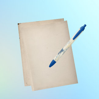 Stylo Noir La Grande Vague - L'art japonais