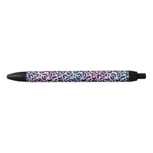 Stylo Noir La série Léopard Iridescent Design 4