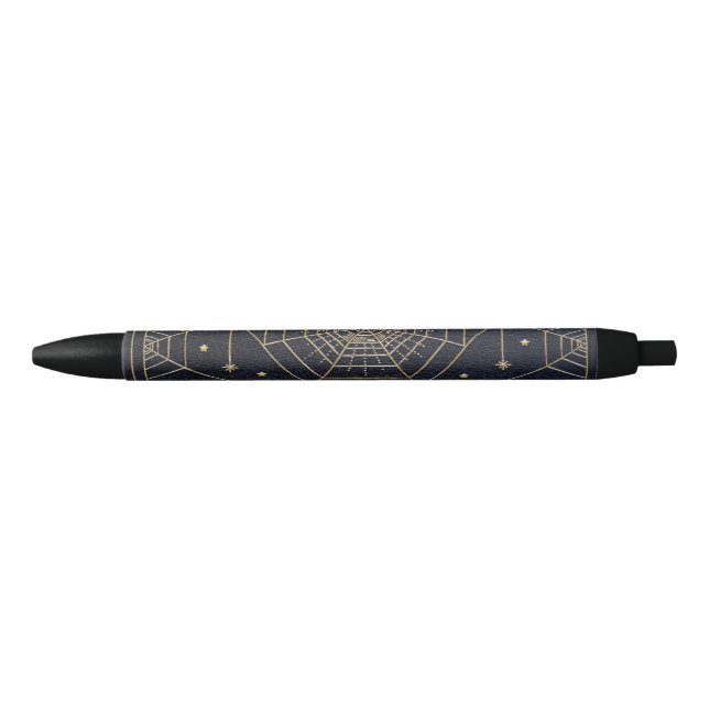 Stylo Noir La soie d'araignée de Falln tient le premier rôle (Devant)