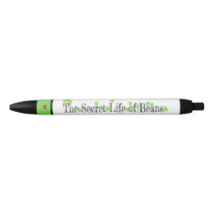 Stylo Noir La vie secrète des haricots (Lima Bean)