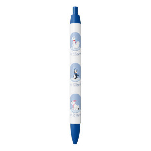Stylo Noir Laisse-Le Neiger !