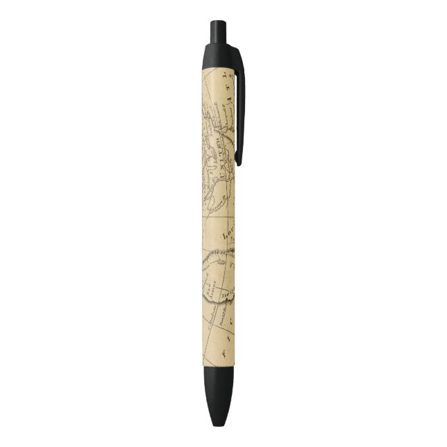 Stylo Noir L'Amérique du Nord 44 (Bas (Vertical))