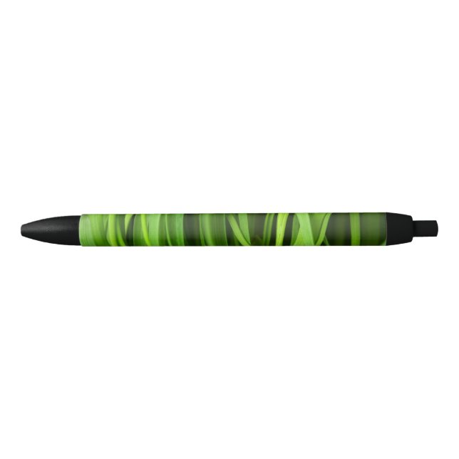 Stylo Noir Lames d'herbe (Devant)