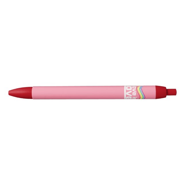Stylo Noir L'amour est l'amour (Devant)