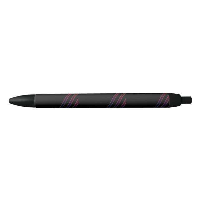 Stylo Noir Lampes au néon (Devant)