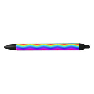 Stylo Noir L'arc-en-ciel teignent en nouant