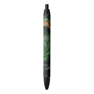 Stylo Noir L'art Abstrait vert du monde entier