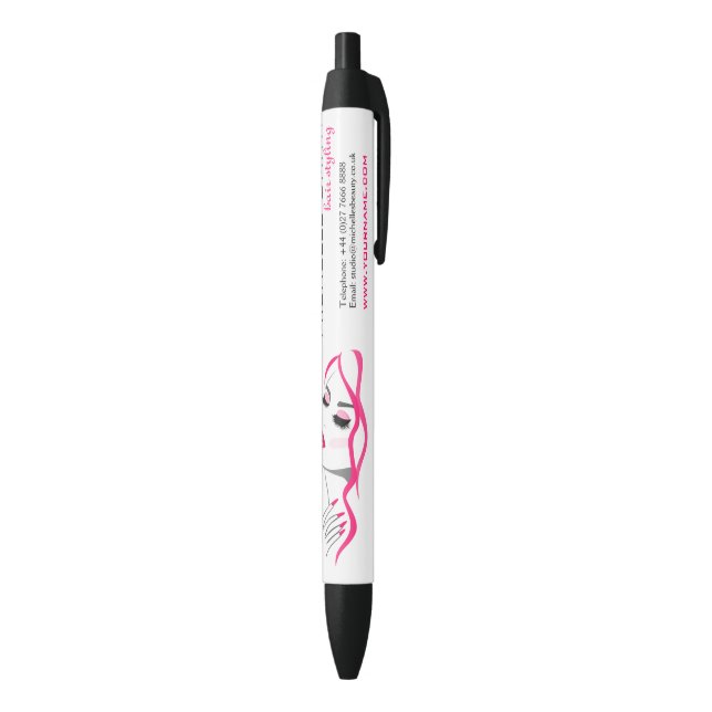 Stylo Noir Lashes Manucure Cheveux rose fille marque de beaut (Bas (Vertical))