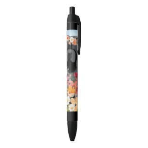 Stylo Noir LAVAGE EN noir clair - Chien de Chow bleu