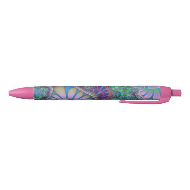 Stylo Noir Lavande et fonte verte (Bas)