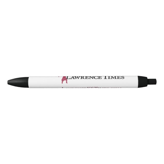 Stylo Noir Lawrence Times Pen (Devant)