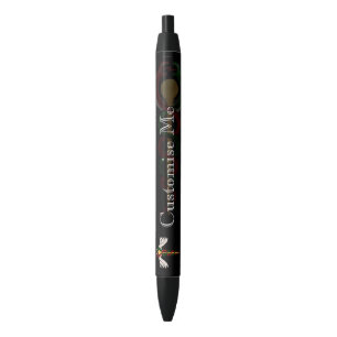 Stylo Noir Le caducée (polychrome)