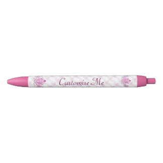 Stylo Noir Le Claddagh (rose)