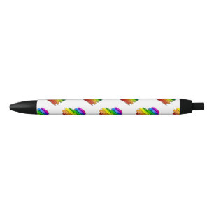 Stylo Noir Le cœur sculptural tridimensionnel de SlipperyJoe 