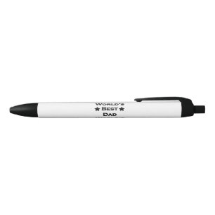 Stylo Noir Le meilleur papa du monde